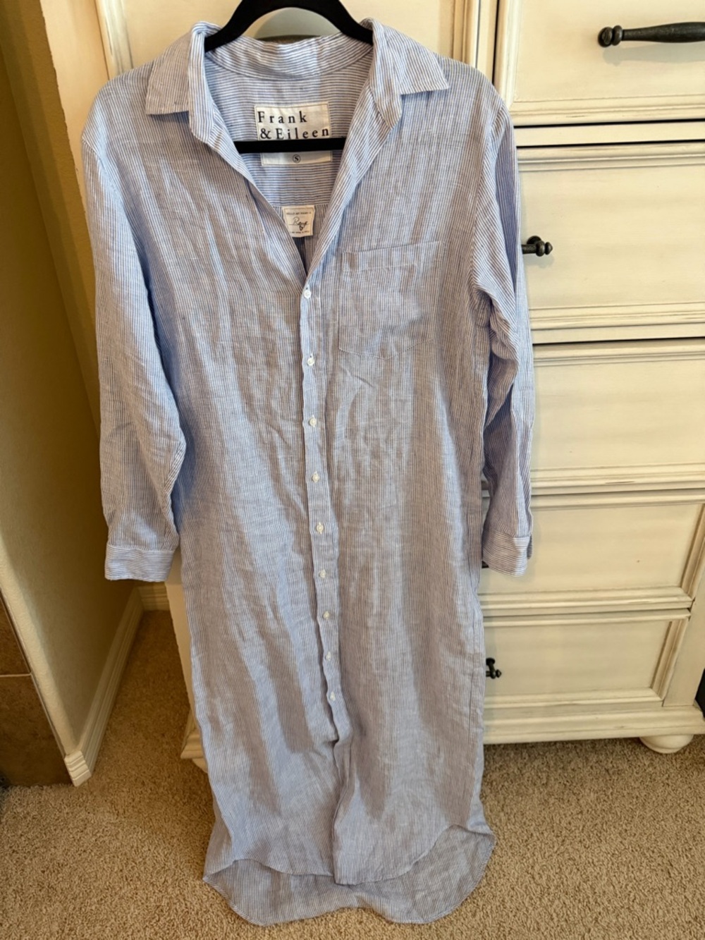 Frank & Eileen linen Rory dress